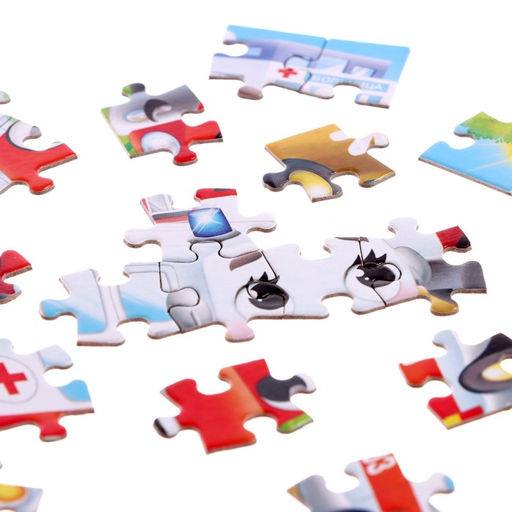 Пазл детский Машинки №1, 54 элемента - Puzzle time фото 3