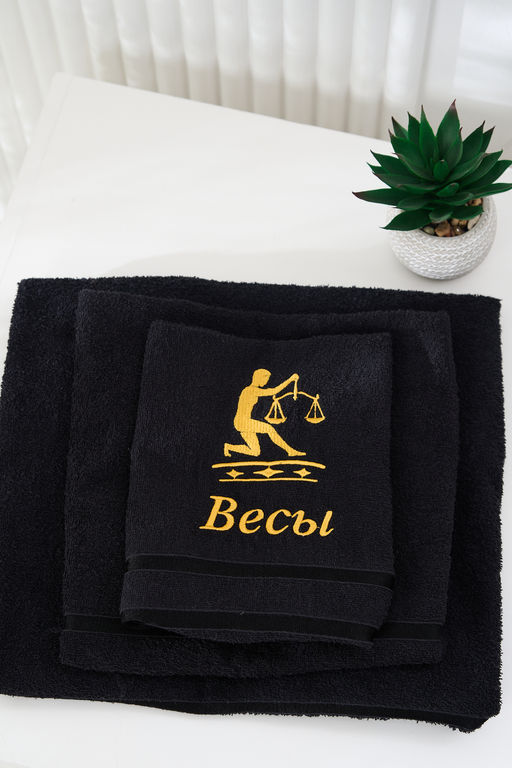 14418/10 Знаки зодиака полотенце махровое плотность 350гр