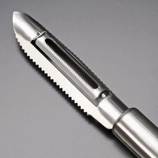 Цена за 2 шт. Овощечистка Доляна Металлик, 21 см  фото 3