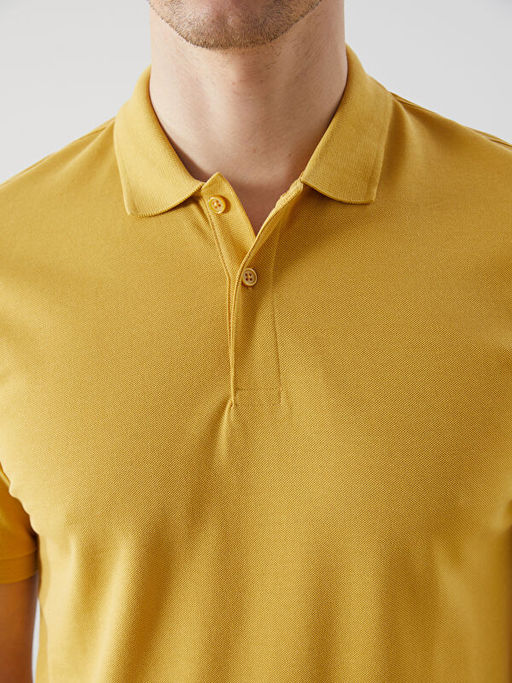 Polo Yaka K?sa Kollu Pike Erkek Ti??rt