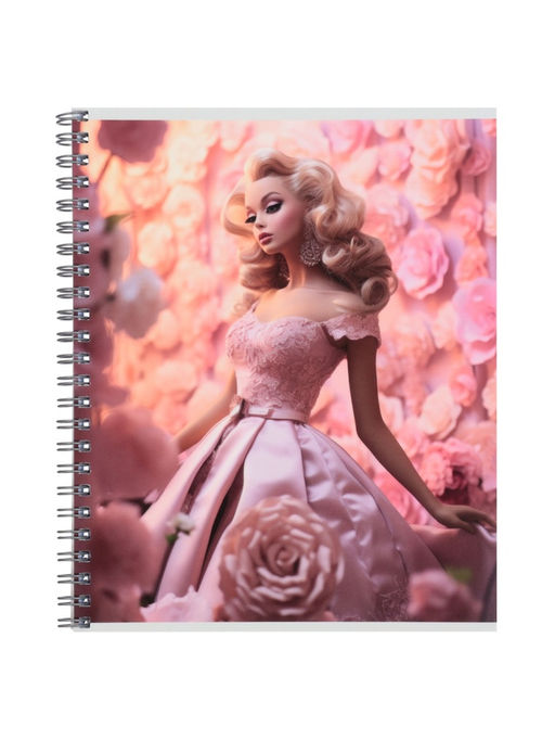 Набор тетрадей Calligrata. Glamour, 3 штуки, 80 листов, на гребне, обложка из мелованного картона