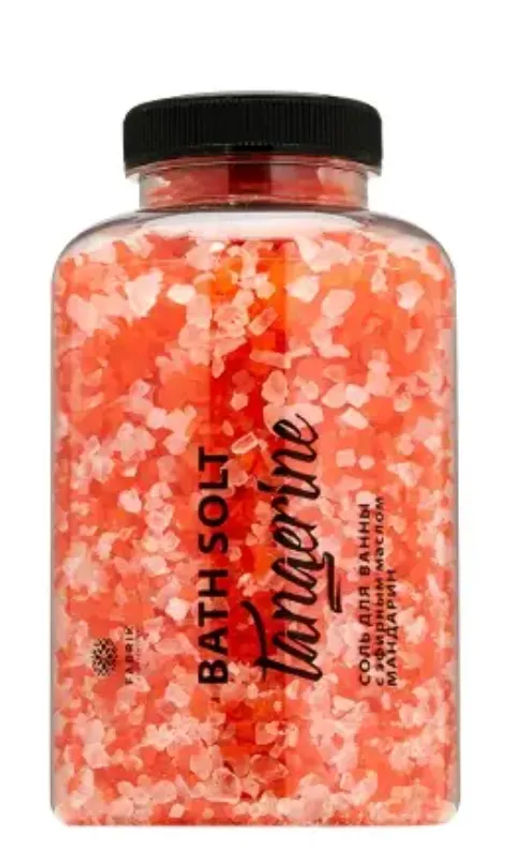 FABRIK Cosm. Соль д/ванн с эфирным маслом Мандарина 500гр банка