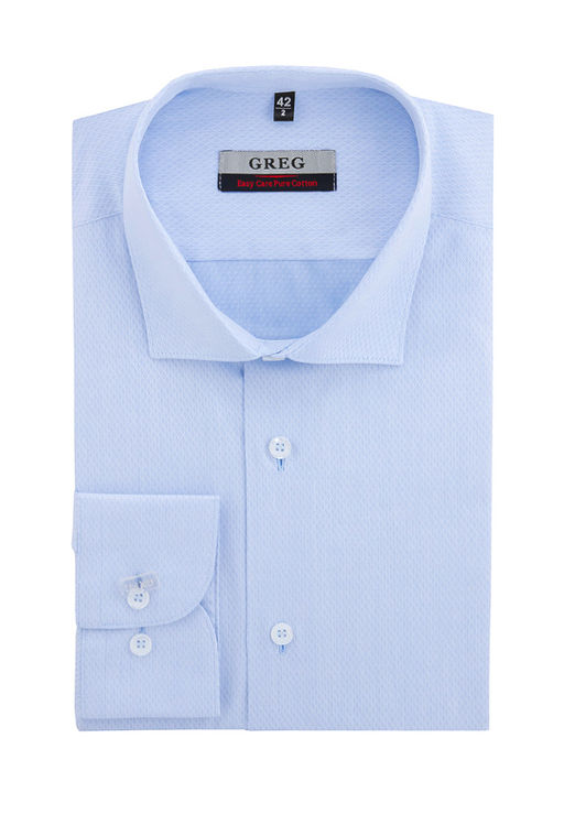 Сорочка мужская длинный рукав GREG 213/191/8283/Z_GB  фото 2