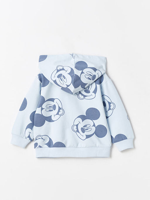 Bisiklet Yaka Mickey Mouse Bask?l? Erkek Bebek 3l? Tak?m - Waikiki фото 3