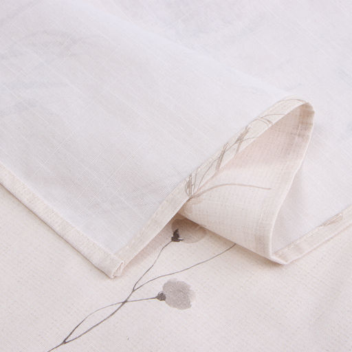 Комплект штор для кухни с подхватами Этель Flower herbarium, 149×180 см - 2 шт.