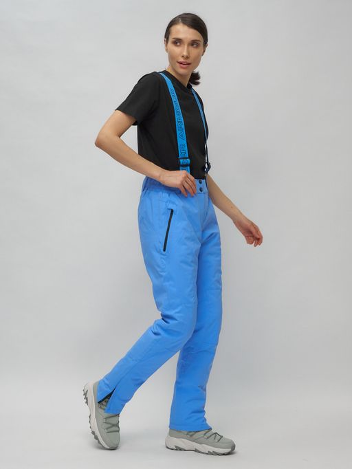 Горнолыжный костюм женский синего цвета 020231S - Chunmai фото 21