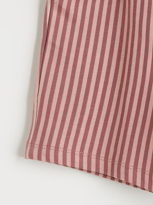 Beli Lastikli ?izgili Erkek ?ocuk ?ort