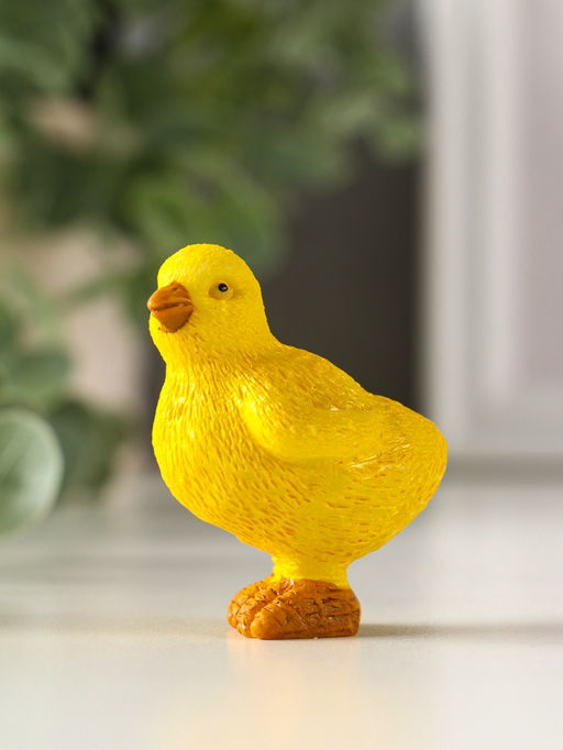 Цена за 2 шт. Фигурка полистоун «Утёнок. Цыплёнок», 4.9×3×5.6 см, МИКС