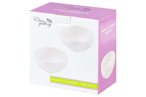 Набор салатников 2 пр. 16*16*7 см 790 мл Розы - Elan gallery фото 22