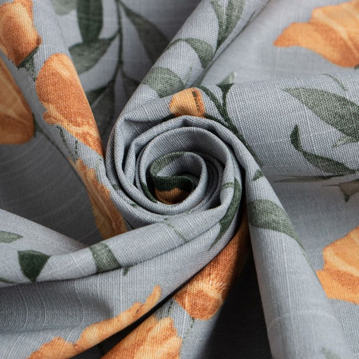 Скатерть Этель Yellow poppies 149?110 см, 100% хлопок, репс 210 г/м?