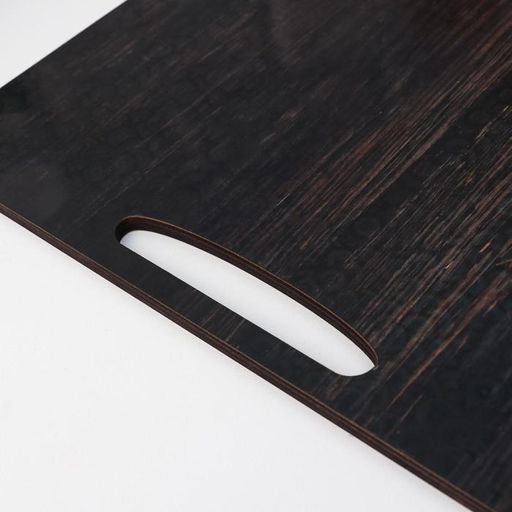 Разделочная доска-поднос Серая древесина 36х28 см - Дарим Красиво фото 2