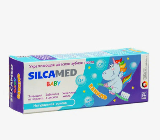 SILCAMED з/паста 65гр детская BABY 1+ Ваниль