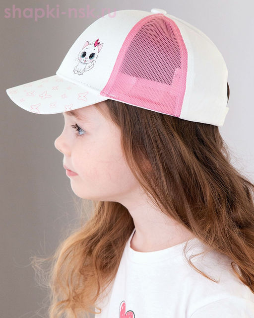 808-BS Бейсболка для девочки (48-50)