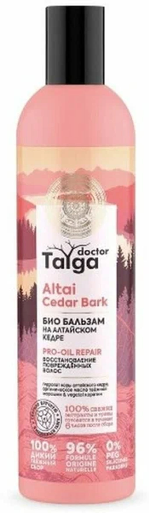 "NS" Doctor Taiga Бальзам-био Восст.поврежд.волос 400мл