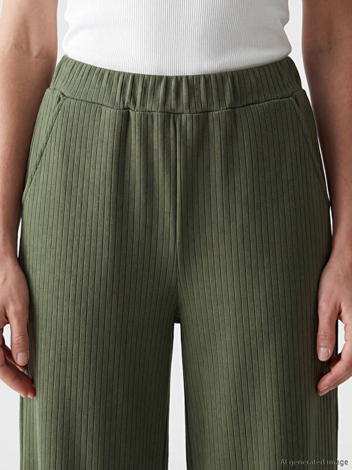 Брюки Loose Fit женские в полоску