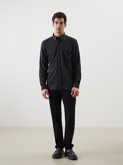 Regular Fit Uzun Kollu Erkek G?mlek