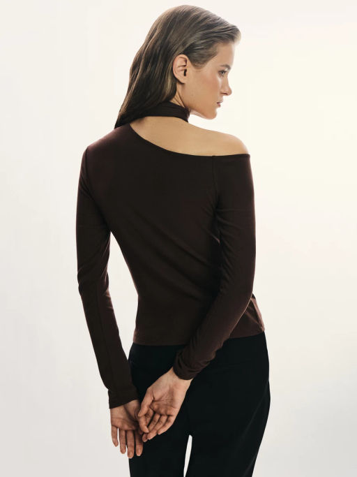 Лонгслив с шарфом / Zarina