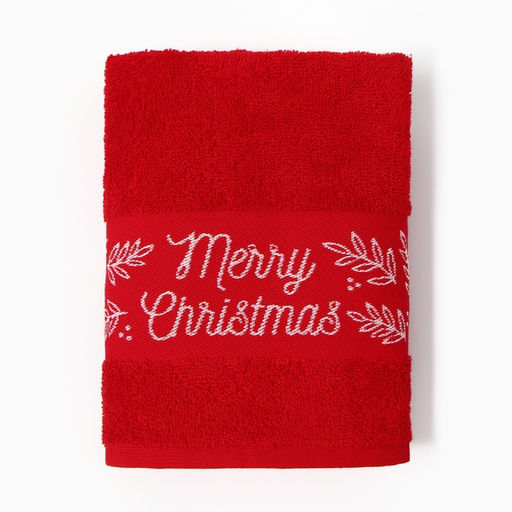 Полотенце махровое «Этель» Merry Christmas, 50×90 см, хлопок 100%