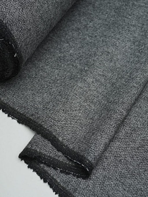 Шерсть костюмная Твид цв.Темно-серый меланж, ш.1.55м, шерсть-50%, п/э-50%, 240гр/м.кв - Купава фото 8