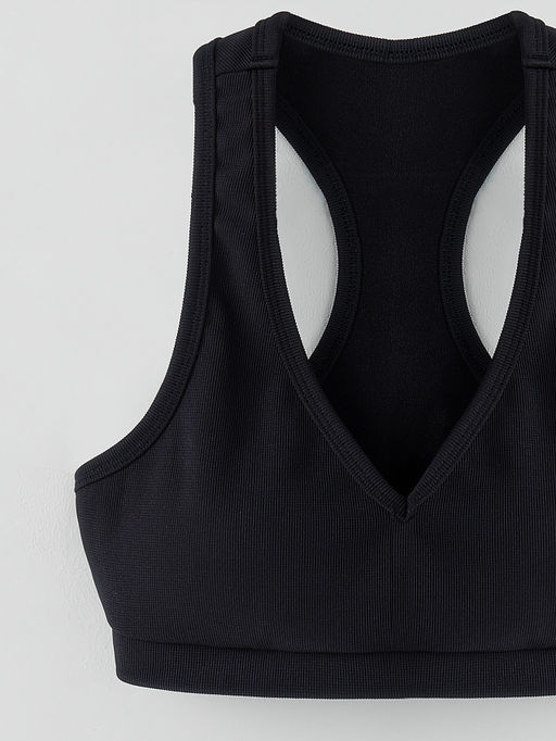 Топ спортивный женский черный - Mark formelle фото 5