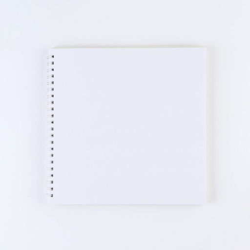 Скетчбук на гребне Черный, 20х20см, 40 листов - Artfox фото 4