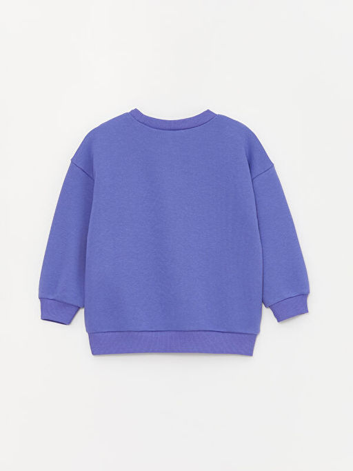 Bisiklet Yaka Uzun Kollu Bask?l? Erkek Bebek Sweatshirt - Waikiki фото 2