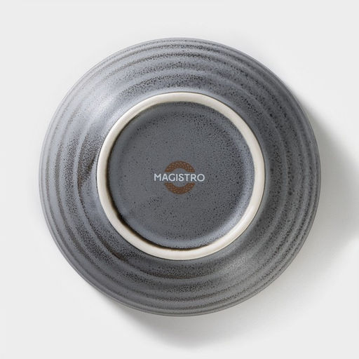 Миска фарфоровая Magistro Urban, 260 мл, d=12 см, цвет серый  фото 11