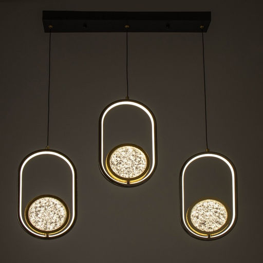 Светильник BayerLux «Либет» 70 Вт LED золото 20×2.5×36 см
