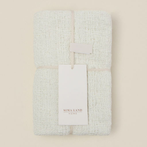 Наволочка декоративная с кисточками SL Home TASSEL, 45×45 см, молочная