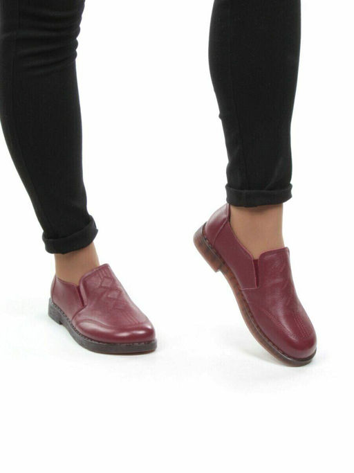 06-DCO44-2 WINE Туфли (натуральная кожа) - Фабричный китай фото 4