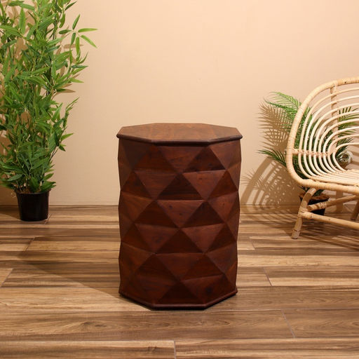 Столик кофейный, 42×42×56 см, дерево акация