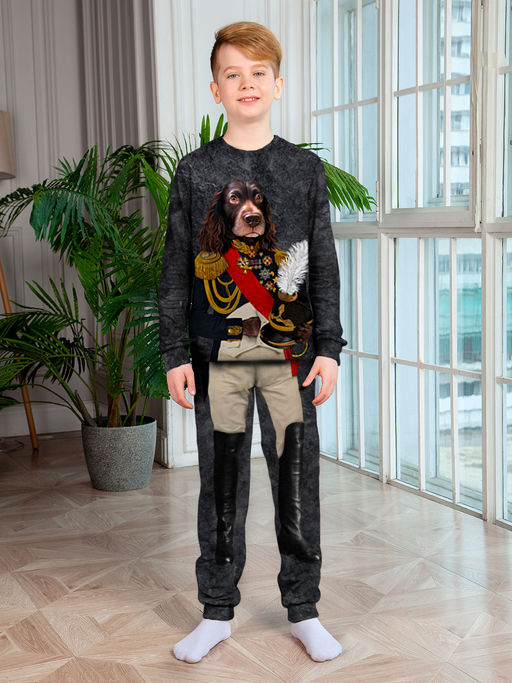 Пижама "Император",мокрый асфальт