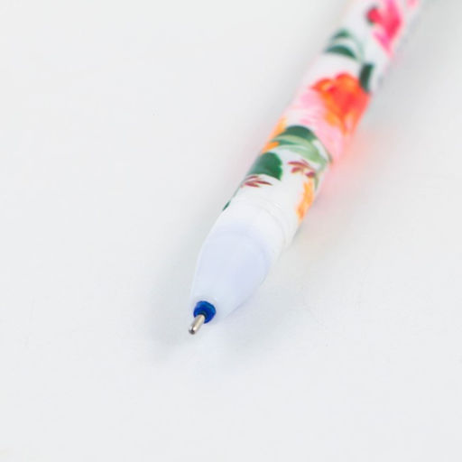 Цена за 12 шт. Ручка пиши-стирай, синяя паста, гелевая, 0.5 мм с колпачком С 8 Марта