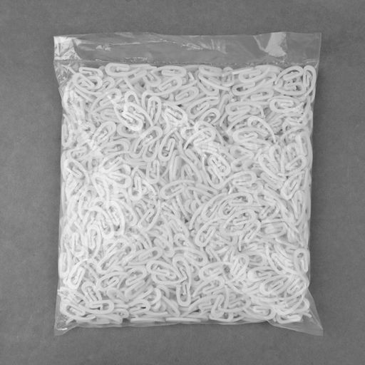 Цена за 1000 шт. Крючок для штор «Улитка», 31×12×2 мм, белый