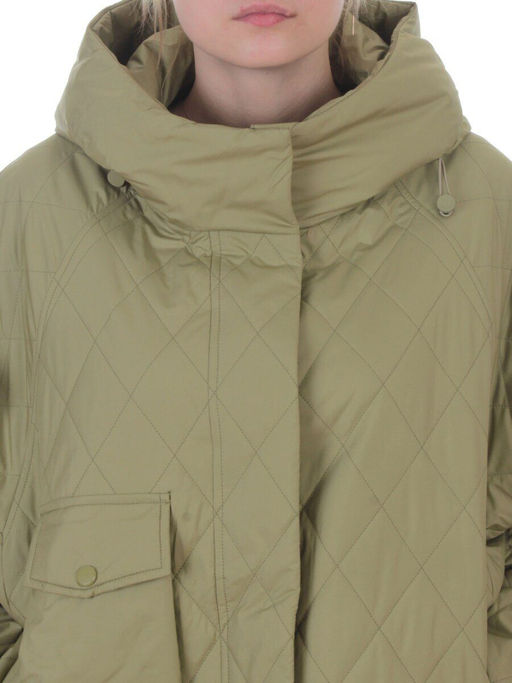 9606 LT. GREEN Куртка стеганная демисезонная женская (100 гр. холлофайбер) - Fashion фото 4