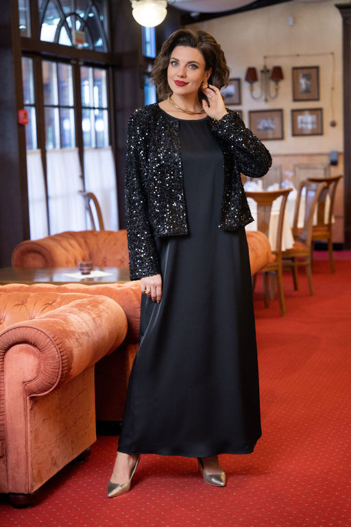 Костюм VI.ORO VR-1230 черный - Mubliz фото 7