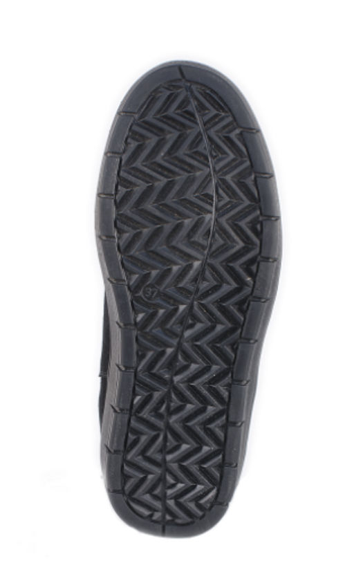 Унты женские на литой подошве Замша, овчина, черные - Roshva фото 8