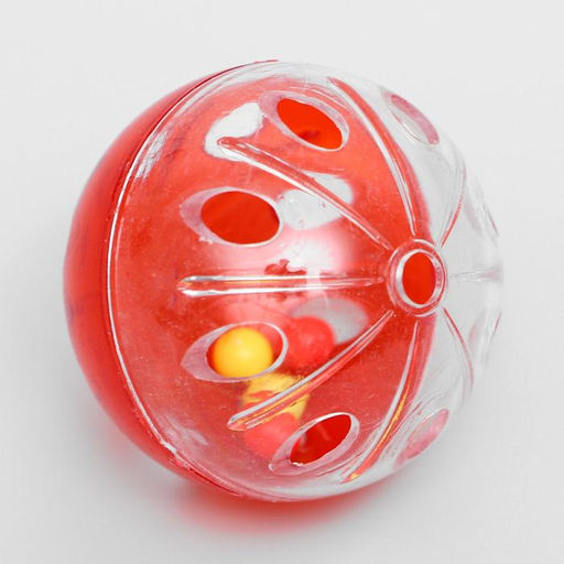 Набор шариков для кошек, диаметр 4 см, 4 шт., цвет МИКС