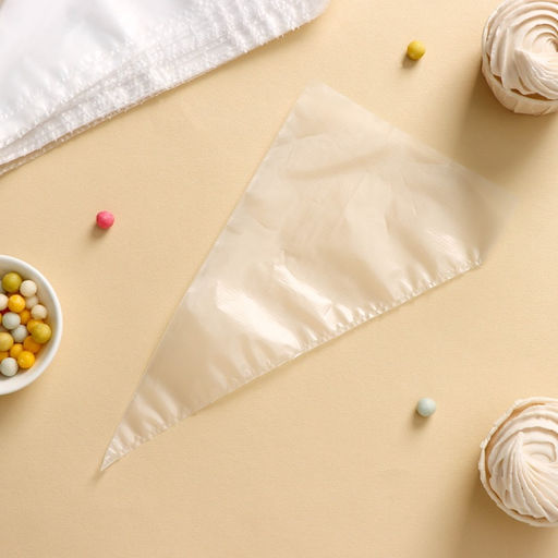 Цена за 2 шт. Набор кондитерских одноразовых мешков, 25 шт, 25 см, прозрачный - Simaland фото 7