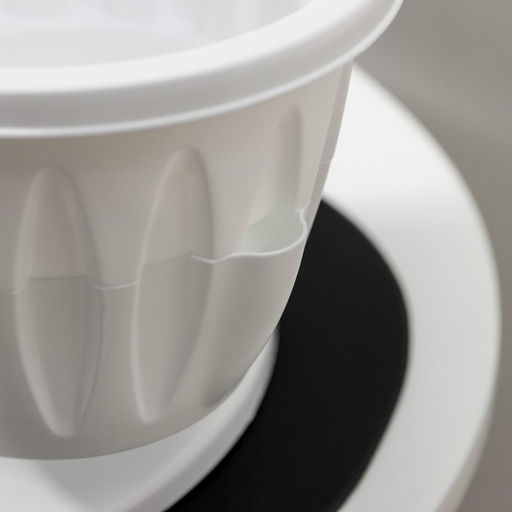 Кашпо многоярусное Plast-Avenue «Каскад», 3 шт., 700 мл, пластик, белое