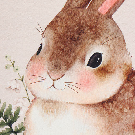 Полотенце Этель Кролик 40х73 см, 100% хл, саржа 190 г/м2  фото 3