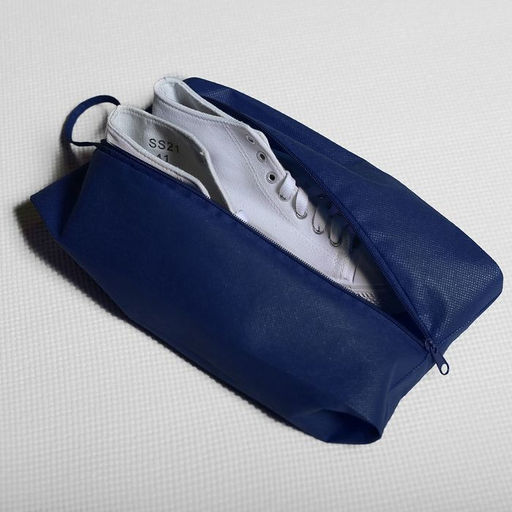 Сумка для обуви на молнии, цвет синий - Simaland фото 3