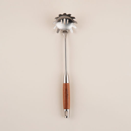 Ложка для спагетти SL Home «Рустик», 34×8.5 см, нержавеющая сталь, серебристая