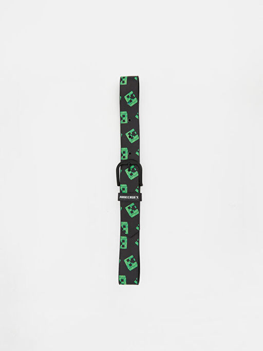 Minecraft Bask?l? Erkek ?ocuk Kemer