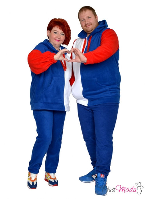 Толстовка Модель №1437 размеры 44-84 - Plusmoda фото 24