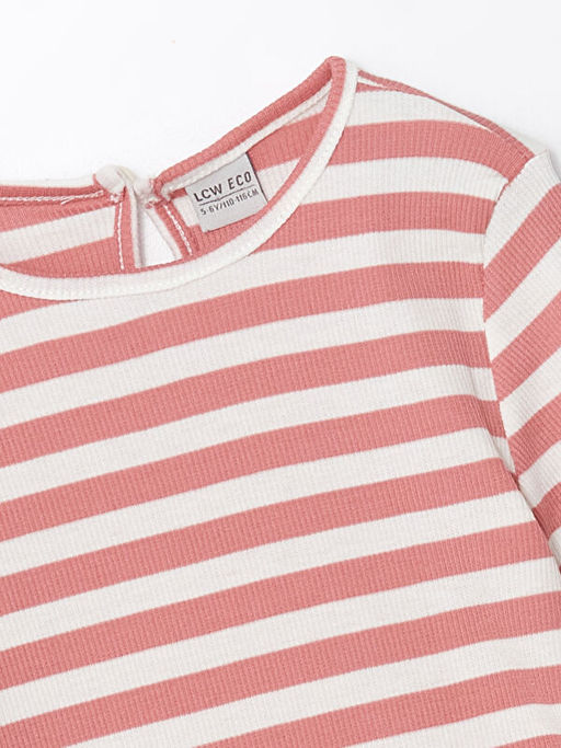 Bisiklet Yaka K?z ?ocuk Ti??rt - Waikiki фото 2