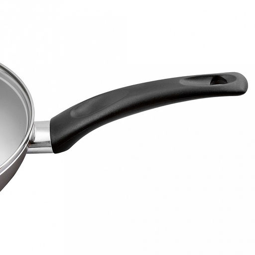 "Dream" Сковорода с антипригарным покрытием д26см, h5см, s3мм, стеклянная крышка (Россия)