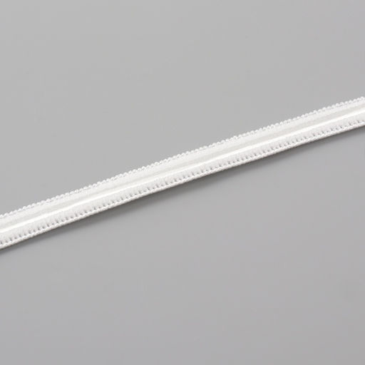Резинка с силиконом, 8 мм, 10±1 м, белая