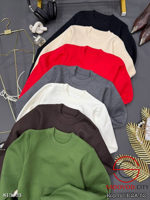 Свитер женский однотонный - Bruno фото 8