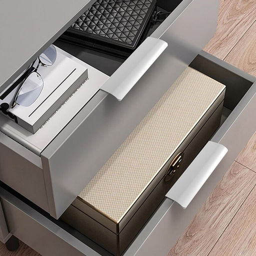 Цена за 2 шт. Ручка торцевая CAPPIO RT002CP, L=150 мм, м/о 128 мм, цвет матовый хром